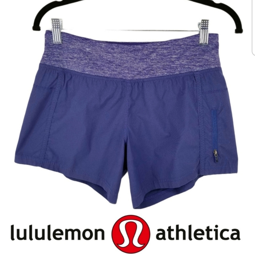 Lululemon Women's Speed Shorts Royalty Size 4